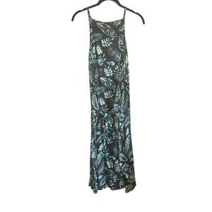 Raga Tropical Leaf Print Dress Size Small